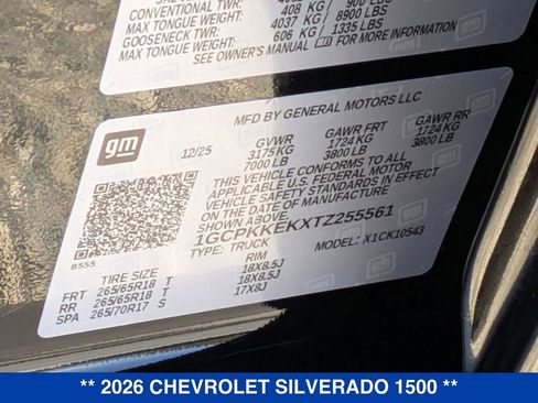 New 2026 Chevrolet Silverado 1500 LT image 43