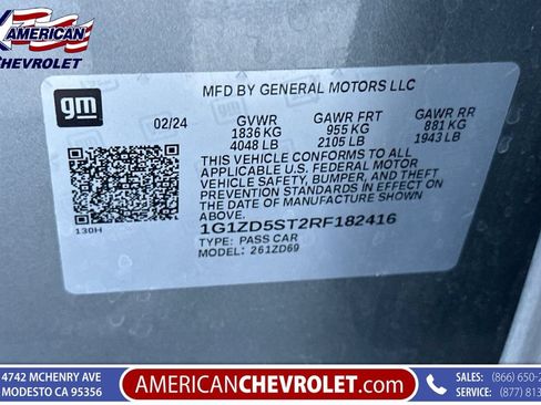 Used 2024 Chevrolet Malibu LT FWD image 40