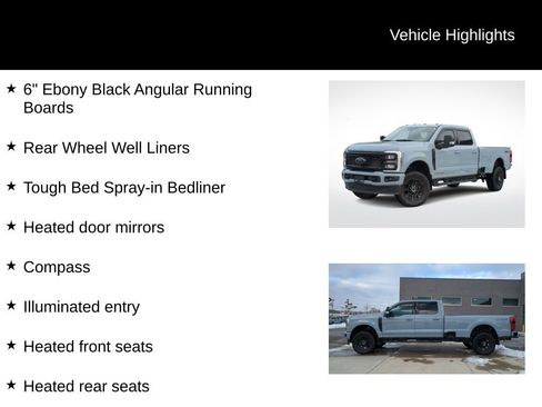 Certified 2025 Ford F350 Lariat w/ Black Appearance Package image 21