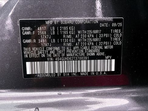 New 2026 Subaru Crosstrek 2.0i Premium image 19