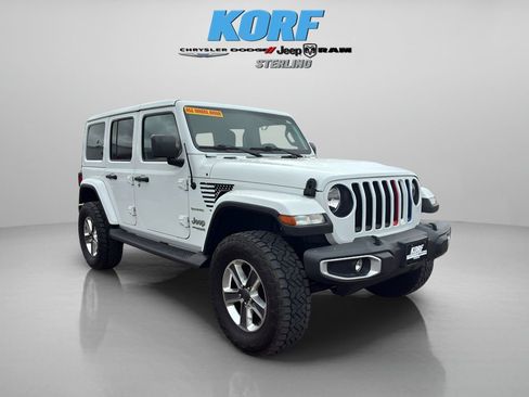 Used 2020 Jeep Wrangler Unlimited Sahara image 3