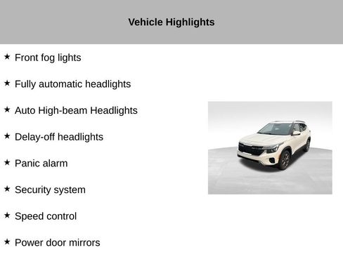 Certified 2024 Kia Seltos S FWD image 16