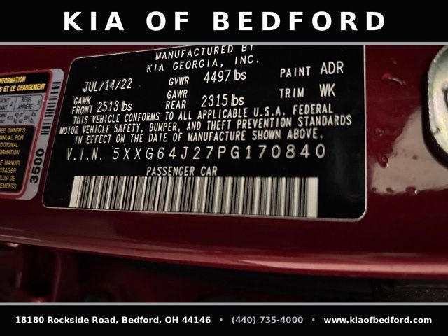 Certified 2023 Kia K5 GT-Line AWD/4WD image 13