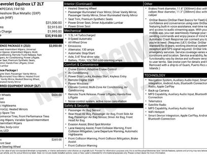 New 2027 Chevrolet Equinox LT w/ Convenience Package II