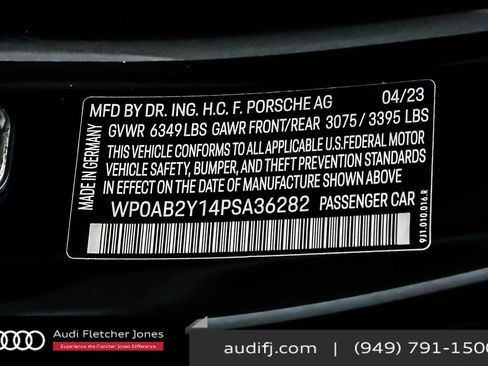 Used 2023 Porsche Taycan 4S w/ Premium Package image 24