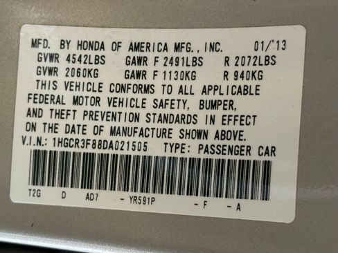 Used 2013 Honda Accord EX-L image 23