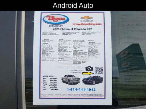 Used 2024 Chevrolet Colorado ZR2 w/ Technology Package image 12