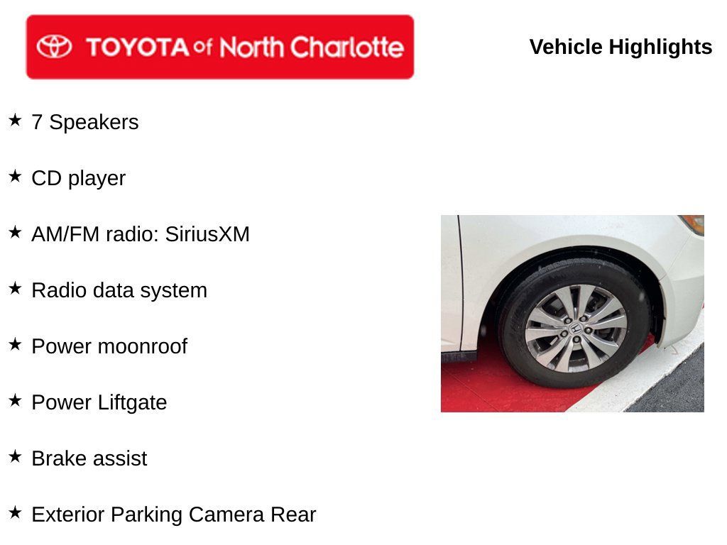 Used 2016 Honda Odyssey EX-L image 5