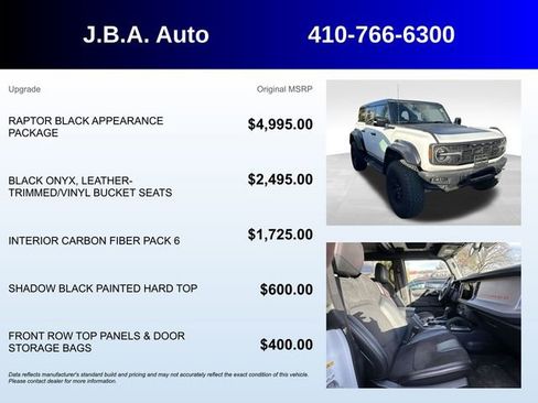 Used 2024 Ford Bronco Raptor image 5