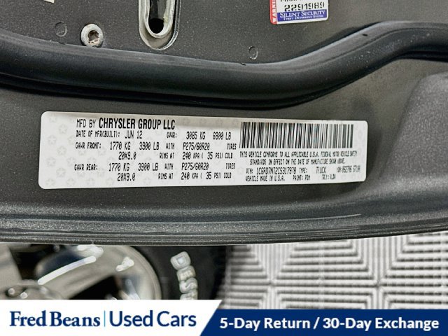 Used 2012 RAM 1500 Laramie AWD/4WD image 39