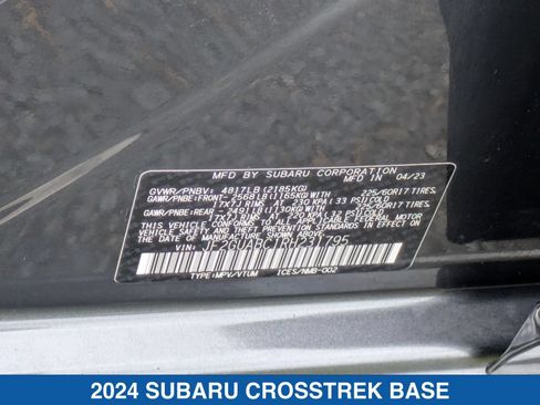 Certified 2024 Subaru Crosstrek 2.0i AWD/4WD image 37