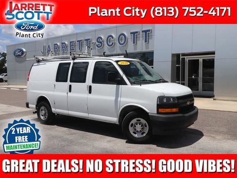 Used 2020 Chevrolet Express 2500 w/ Driver Convenience Package RWD image 1