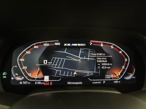 Used 2022 BMW X6 M50i w/ Premium Package AWD/4WD image 14