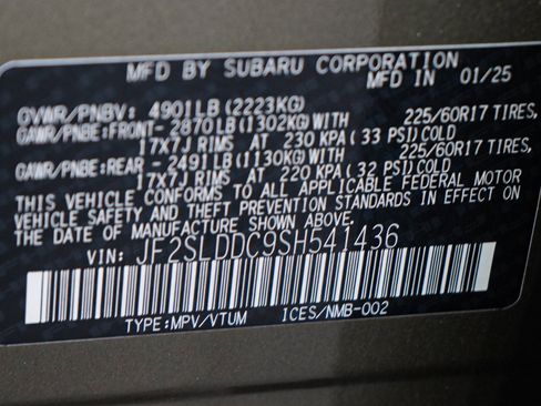 Used 2025 Subaru Forester Premium AWD/4WD image 29