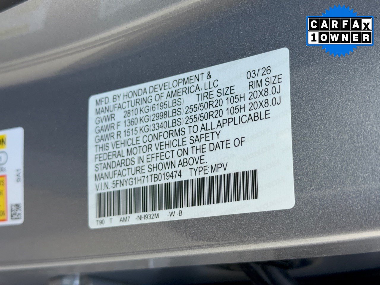 Used 2026 Honda Pilot Touring image 32