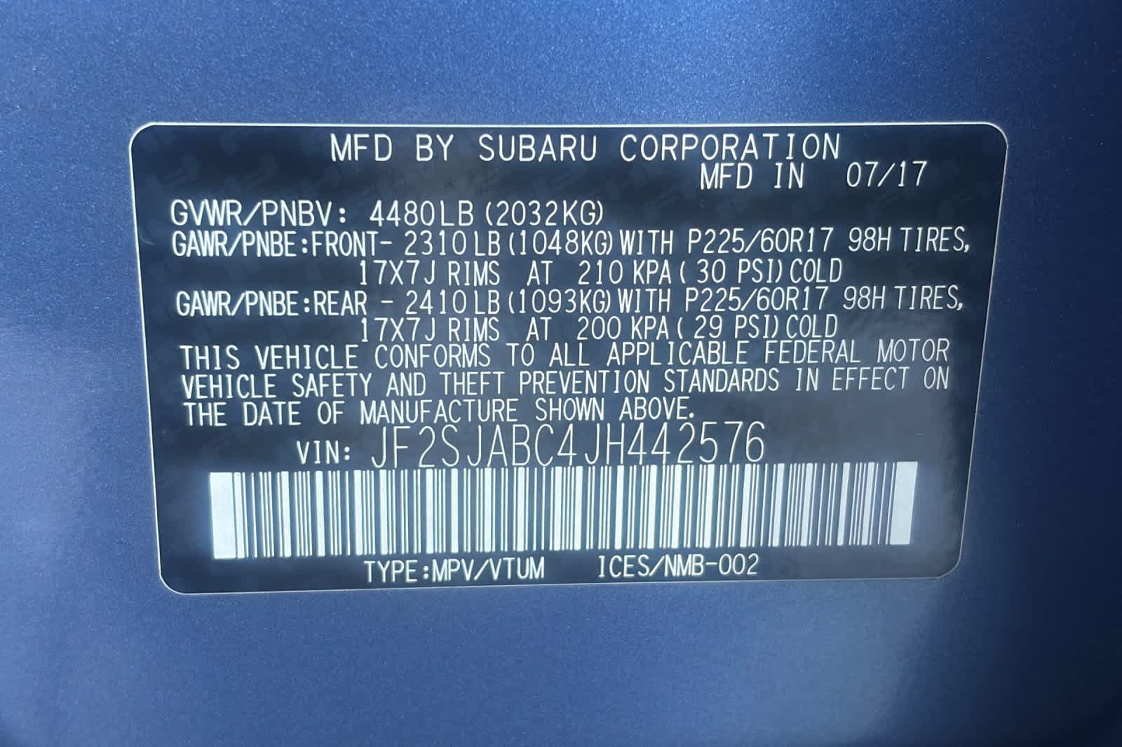 Used 2018 Subaru Forester 2.5i w/ Protection Package #1 AWD/4WD image 30