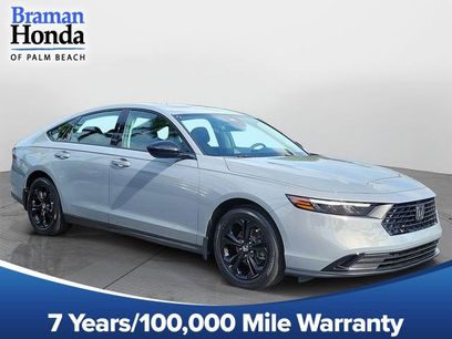Certified 2025 Honda Accord SE