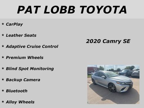 Used 2020 Toyota Camry SE FWD image 15