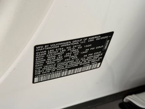 Used 2020 Volkswagen Atlas SE w/ Panoramic Sunroof Package FWD image 16