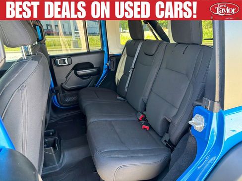 Used 2022 Jeep Wrangler Unlimited Sport AWD/4WD image 23