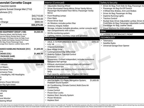 Used 2005 Chevrolet Corvette Coupe w/ Preferred Equipment Group RWD image 30