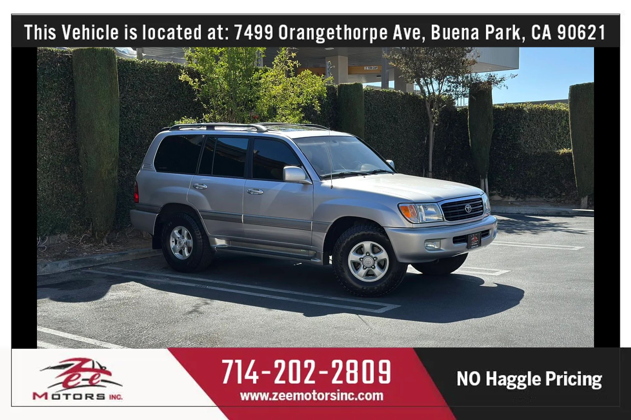 Used 2000 Toyota Land Cruiser AWD/4WD image 2