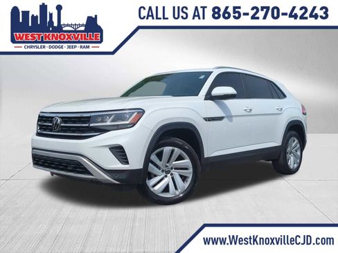 Used 2021 Volkswagen Atlas Cross Sport SE w/ Panoramic Sunroof Package image 1