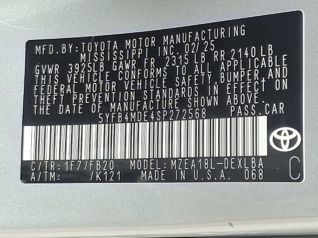 Used 2025 Toyota Corolla LE FWD image 25
