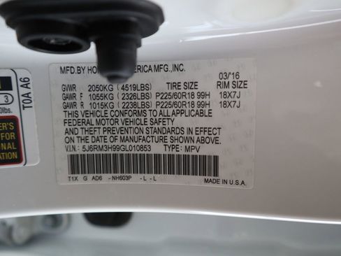 Used 2016 Honda CR-V Touring image 36