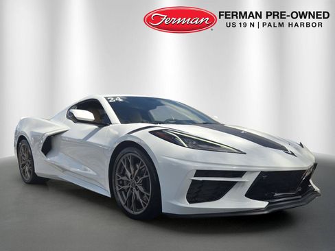 Used 2024 Chevrolet Corvette Stingray Premium Cpe w/ Z51 Performance Package RWD image 1