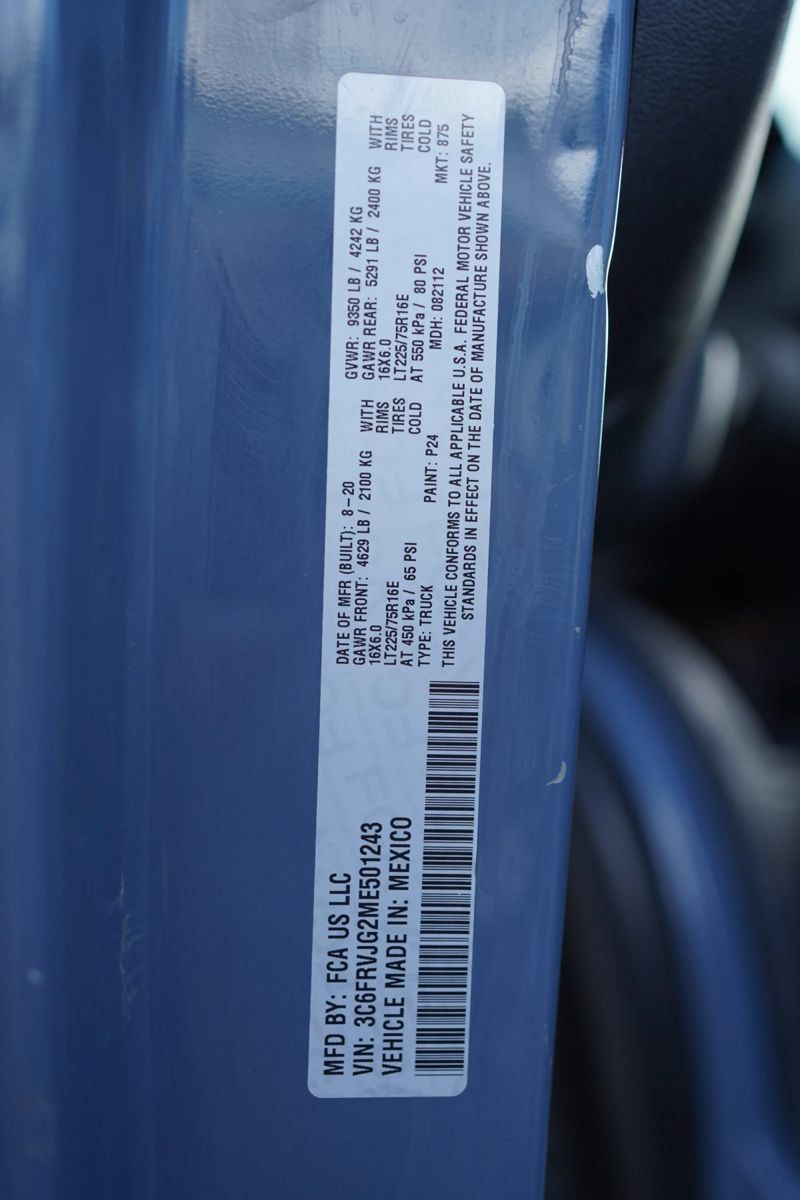 Used 2021 RAM ProMaster 3500 FWD image 24