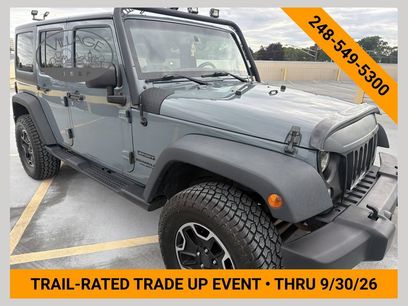 Used 2015 Jeep Wrangler Unlimited Sport w/ Quick Order Package 24S