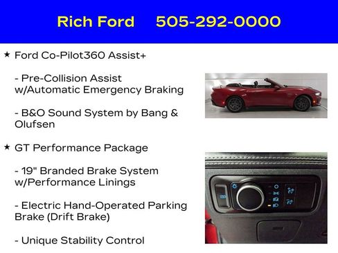 Certified 2024 Ford Mustang GT Premium w/ GT Performance Package image 22