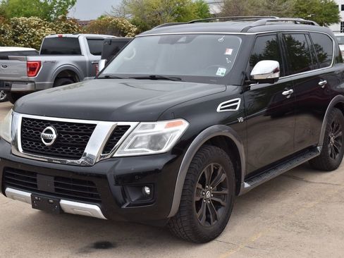 Used 2018 Nissan Armada Platinum w/ Captain Seat Package image 2
