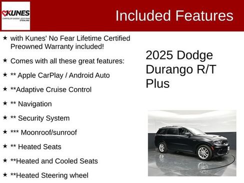 Used 2025 Dodge Durango R/T AWD/4WD image 2