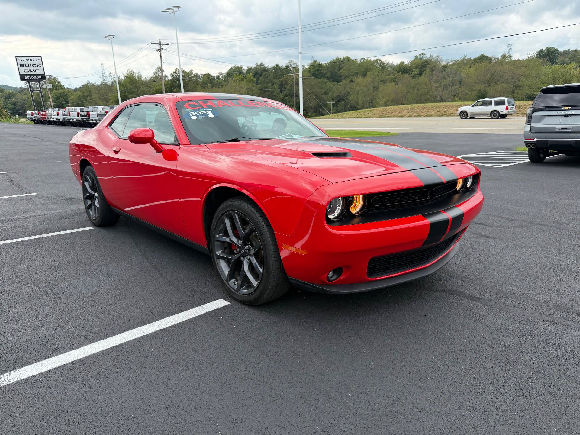 Used 2022 Dodge Challenger SXT w/ Blacktop Package RWD image 8