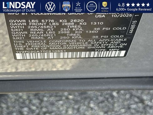 New 2026 Volkswagen Atlas Cross Sport SEL Premium R-Line image 21