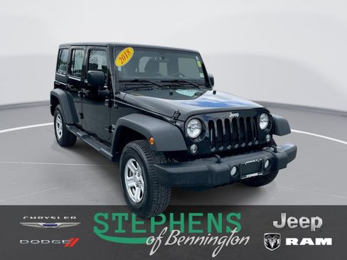 Used 2018 Jeep Wrangler Unlimited Sport image 1
