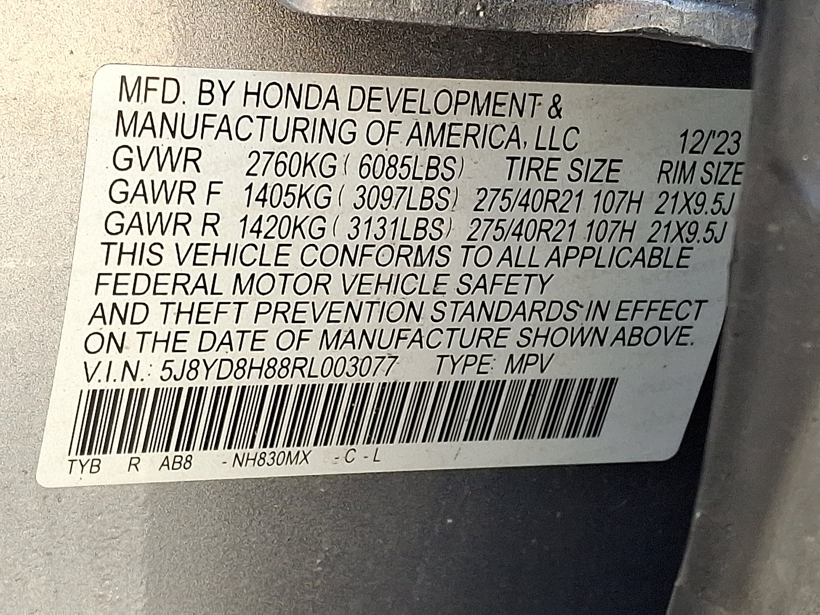 Used 2024 Acura MDX Type S w/ Advance Package AWD/4WD image 28