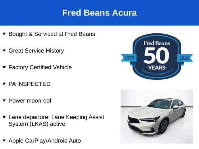 Certified 2025 Acura Integra FWD image 3