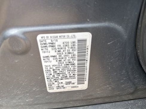 Used 2019 Nissan Rogue SV w/ Sun & Sound Touring Package image 14