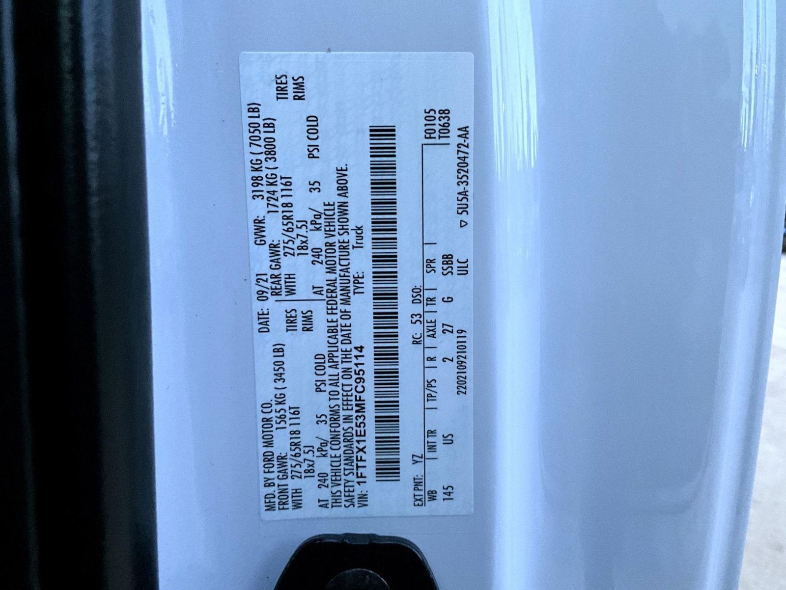 Used 2021 Ford F150 XLT w/ Equipment Group 302A High AWD/4WD image 30