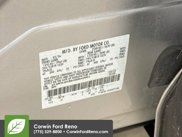 Used 2016 Ford Edge Titanium AWD/4WD image 33