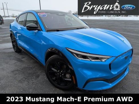 Used 2023 Ford Mustang Mach-E Premium w/ Mustang Nite Pony Package image 1
