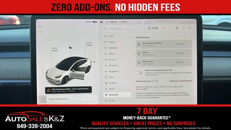 Used 2021 Tesla Model 3 Standard Range Plus RWD image 16