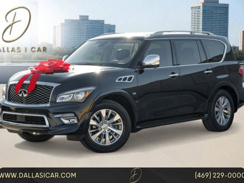 Used 2016 INFINITI QX80 4WD w/ Deluxe Technology Package image 1