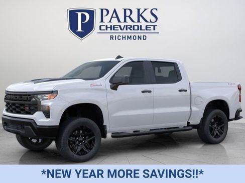 New 2026 Chevrolet Silverado 1500 Custom Trail Boss w/ Turbomax Blackout Package image 2