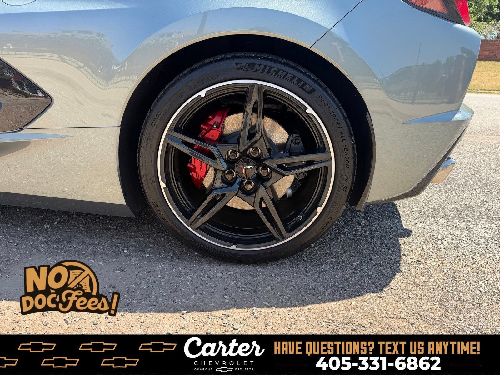 Used 2022 Chevrolet Corvette Stingray Preferred Conv w/ Chrome Exterior Badge Package RWD image 12
