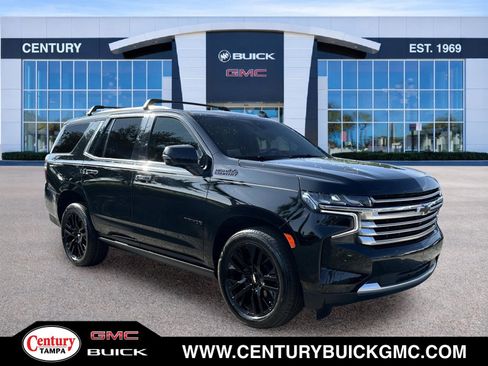 Used 2021 Chevrolet Tahoe High Country w/ Premium Package RWD image 1