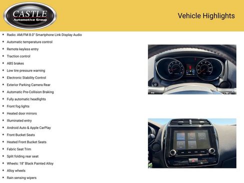 Used 2022 Mitsubishi Outlander Sport LE FWD image 3